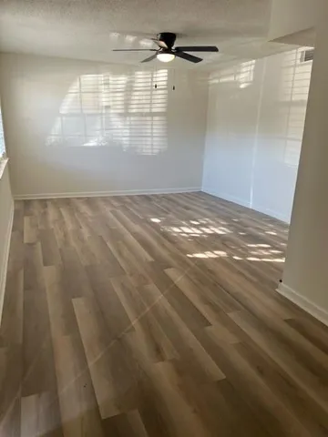 a view of a walk in closet