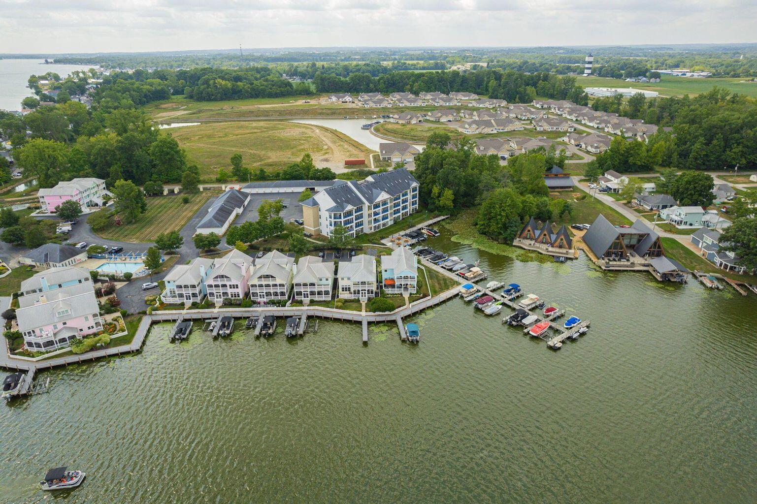 4455 Hunts Landing Road, Unit 9 Hebron, OH 43025 - Photo 69 of 104 Aerial View