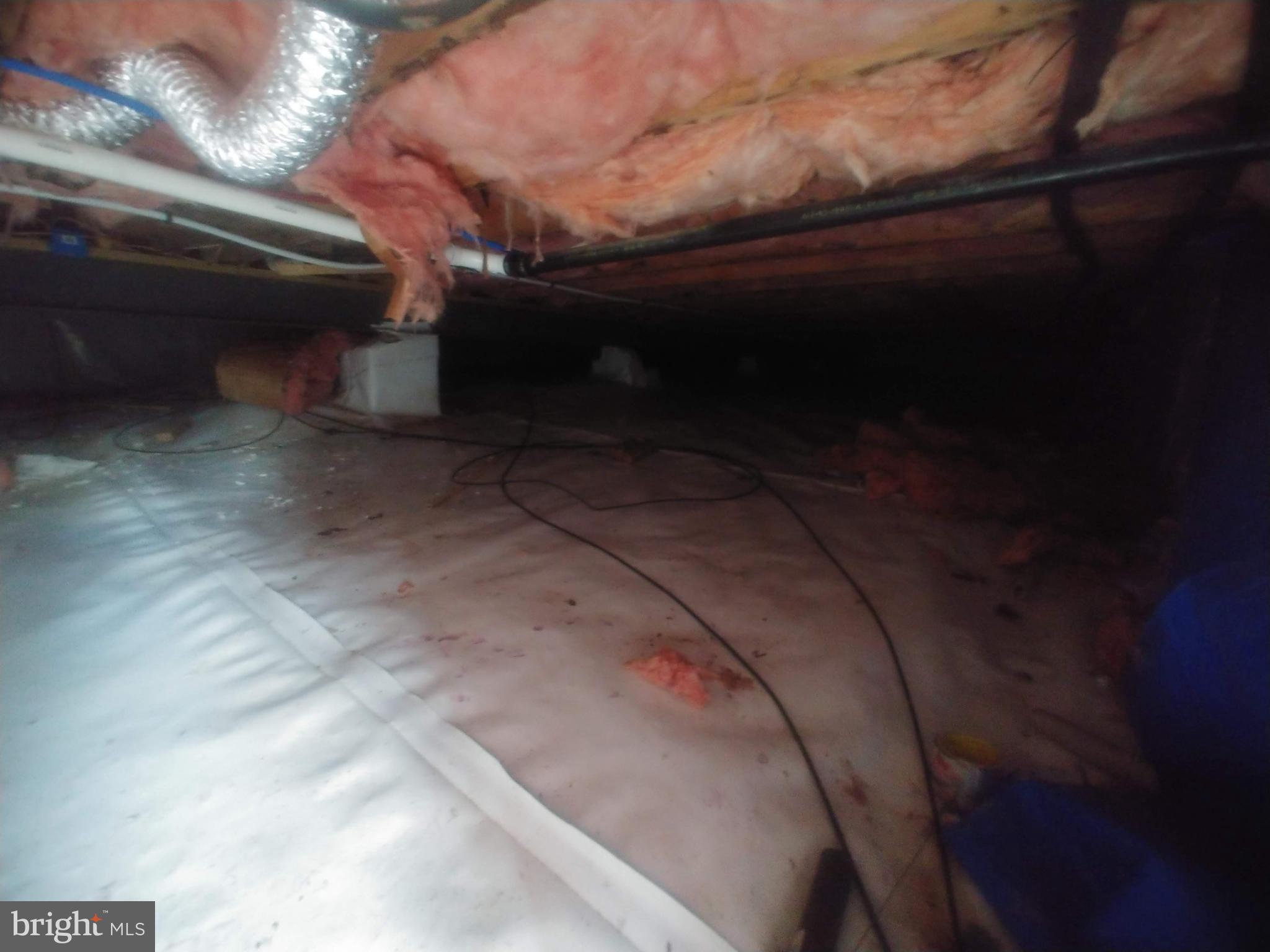 42 Jumper Road Shippensburg, PA 17257 - Photo 21 of 27 Crawl space with Vapor Barrier
