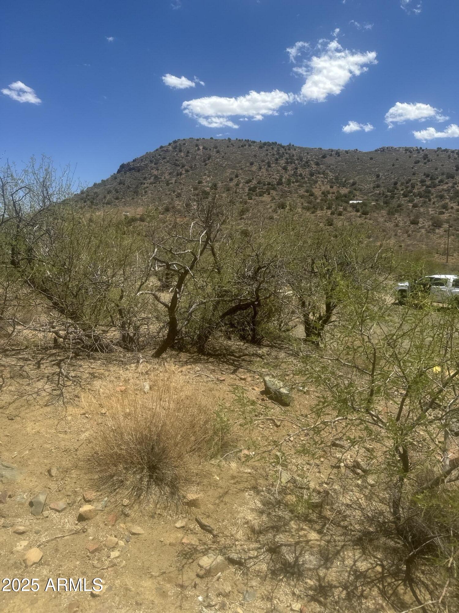 98 Copper Canyon Ranch Road Globe, AZ 85501 - Photo 14 of 20 a view of a dry yard with wooden fence