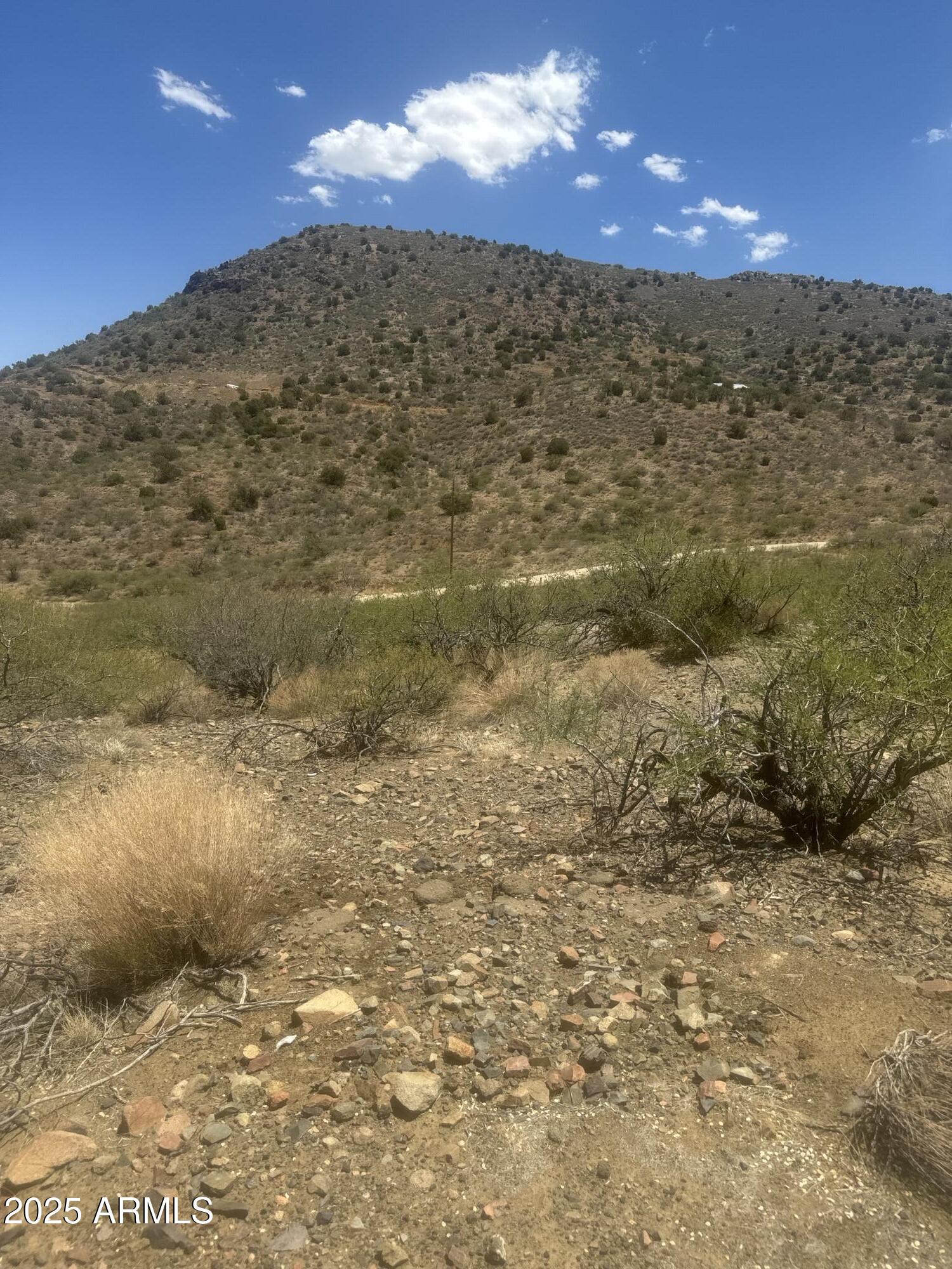 98 Copper Canyon Ranch Road Globe, AZ 85501 - Photo 16 of 20 a view of a dry yard with wooden fence