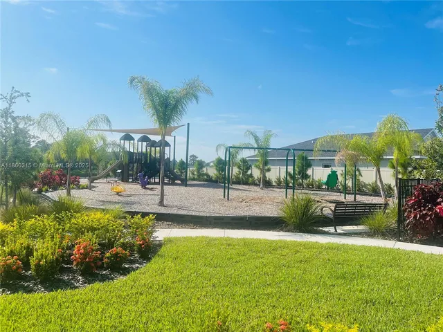 a outdoor view with a sitting space