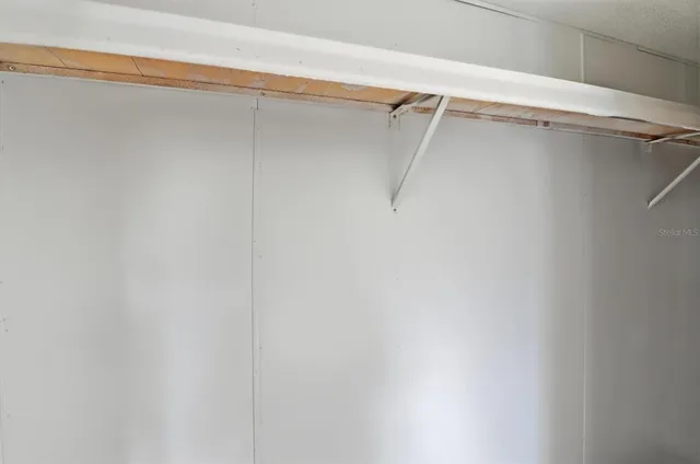 a view of a walk in closet