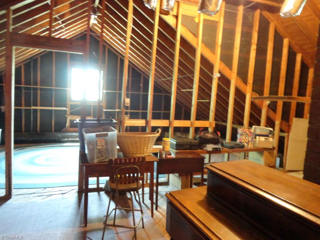 1420 Heathcliff Road High Point, NC 27262 - Photo 24 of 29 One of two unfinished attic spaces that could be finished for more square footage