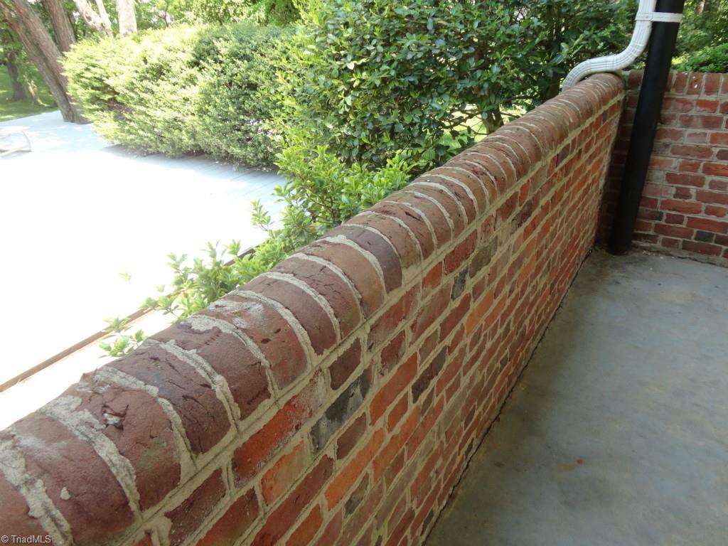 1420 Heathcliff Road High Point, NC 27262 - Photo 25 of 29 Note the custom brick work on outside brick wall