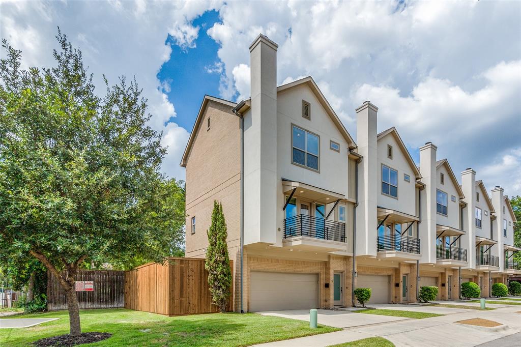 5830 Oram Street, Unit 5 Dallas, TX 75206 - Photo 11 of 18 a view of a building with a yard