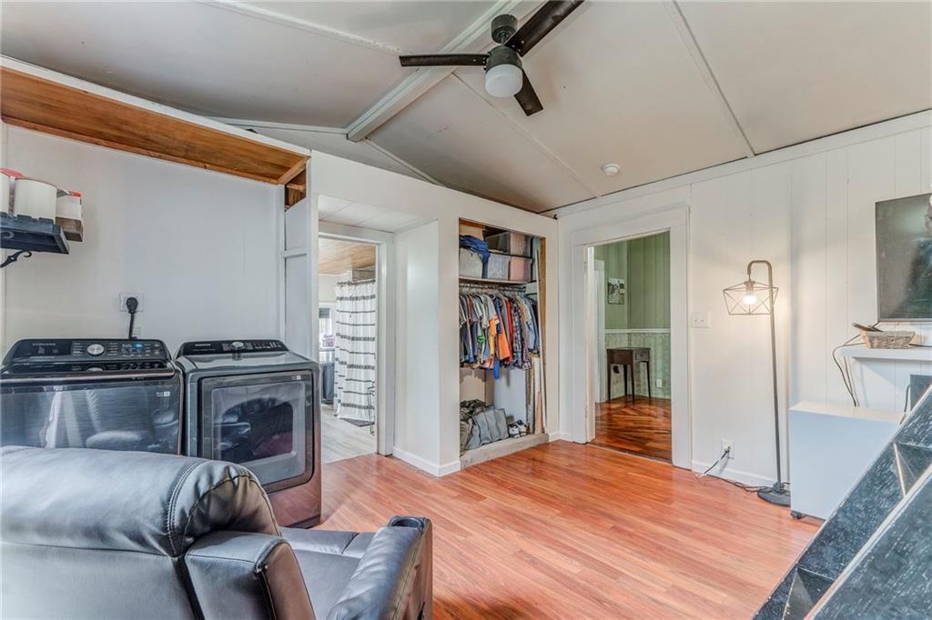 455 River Bend Road Southwest Plainville, GA 30733 - Photo 25 of 59 a bed room with a bed and a television