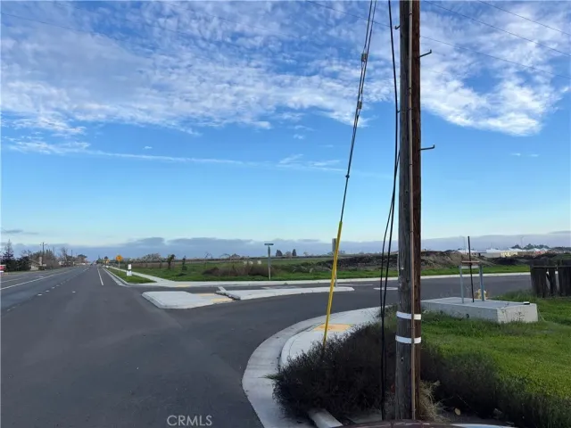 a view of a lake with a big yard