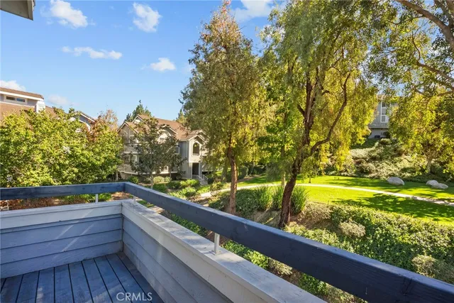 a view of wooden floor in a yard