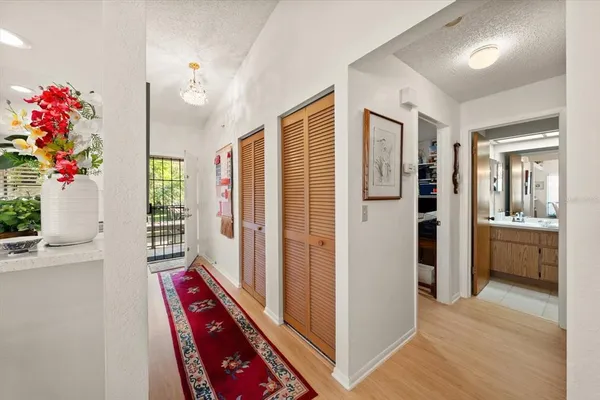 a very nice looking room with a large window