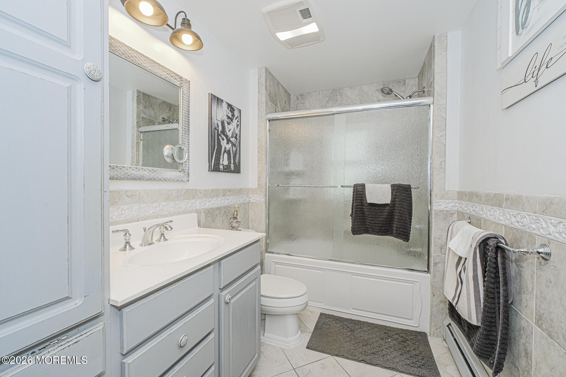 5 Riccis Drive Jackson, NJ 08527 - Photo 27 of 32 a bathroom with a sink a toilet and shower