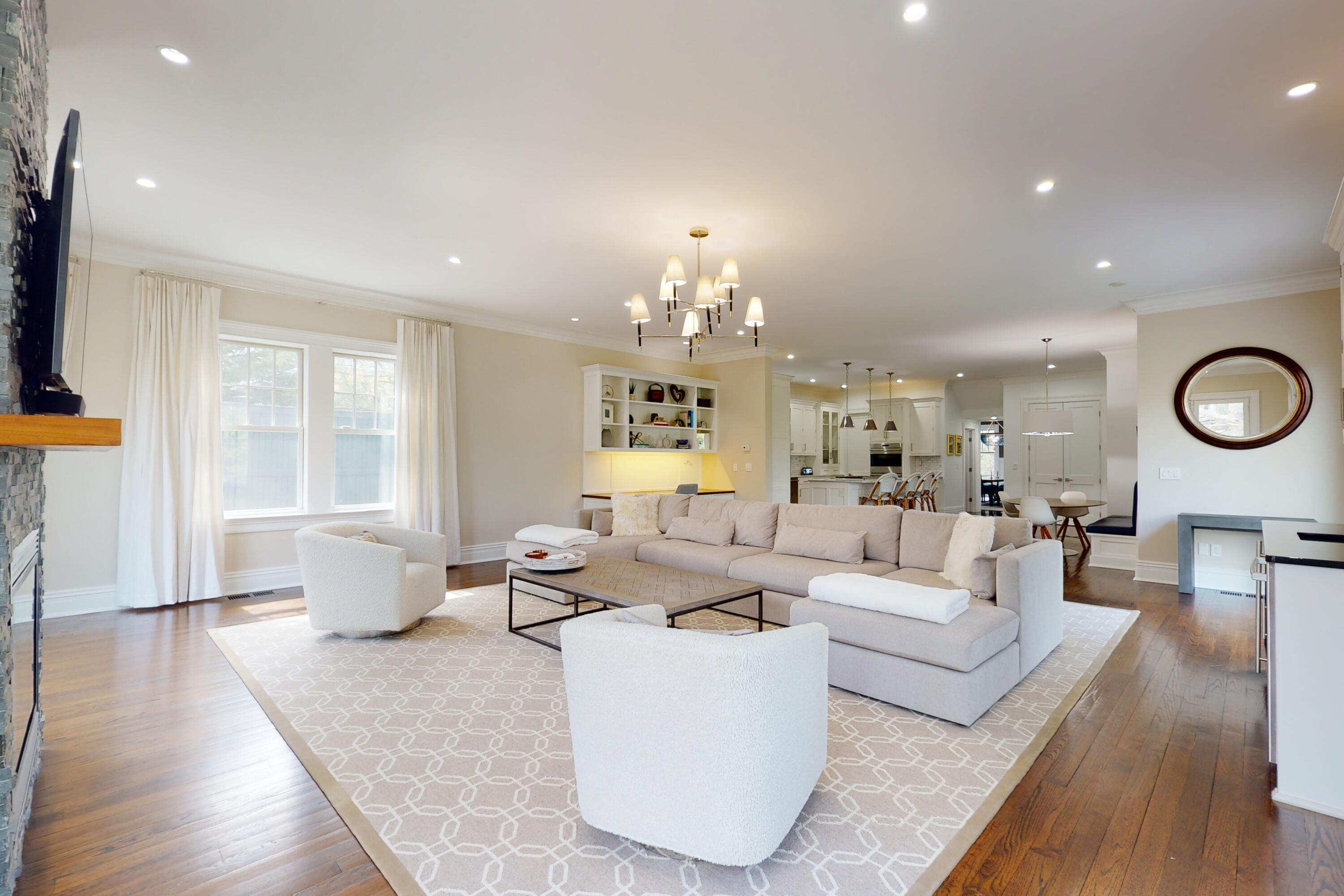18 Cat Rock Road Cos Cob, CT 06807 - Photo 14 of 37 a living room with furniture and a large window