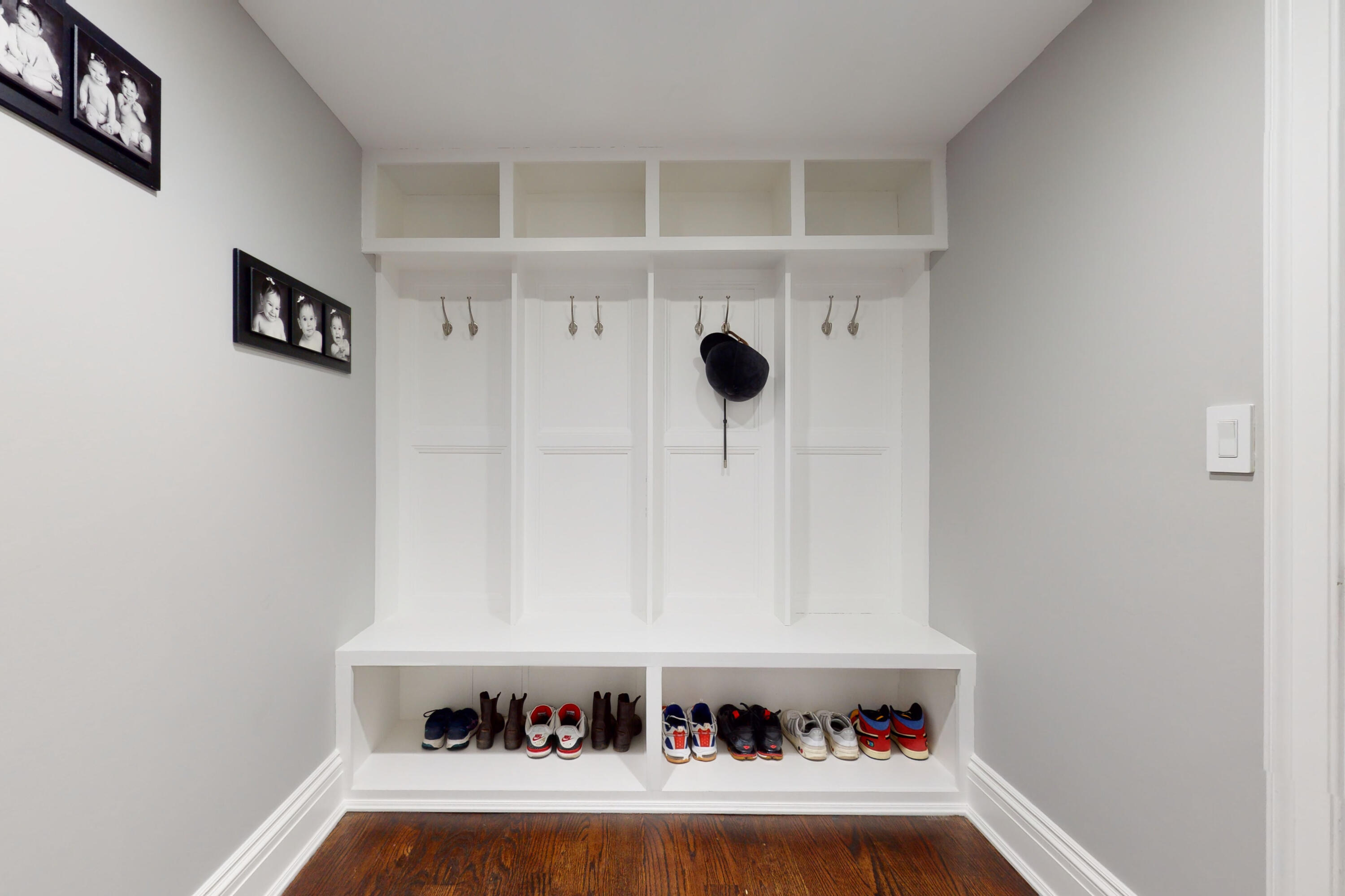 18 Cat Rock Road Cos Cob, CT 06807 - Photo 30 of 37 a view of a room with rack on the wall