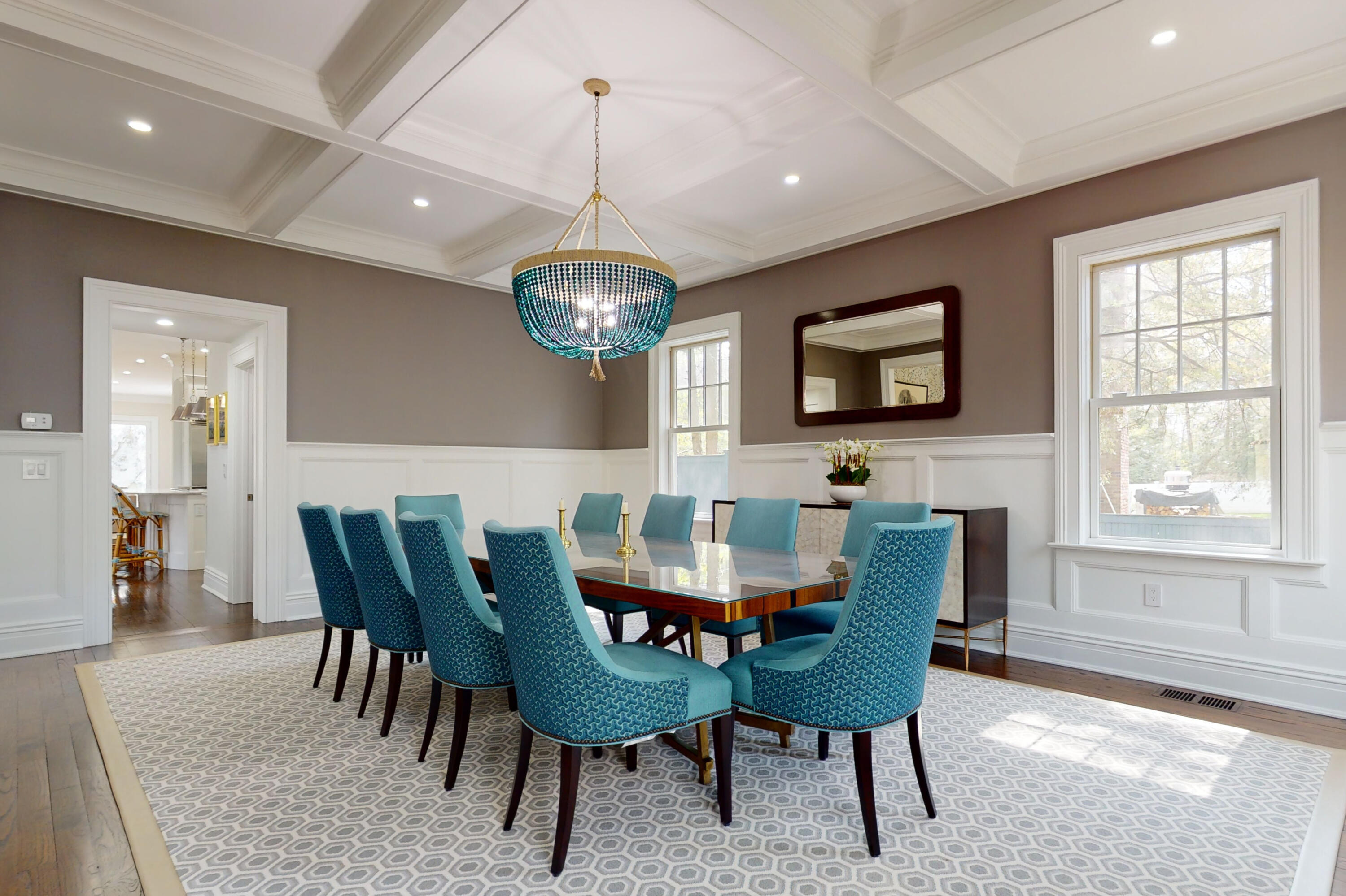 18 Cat Rock Road Cos Cob, CT 06807 - Photo 5 of 37 a view of a dining room with furniture