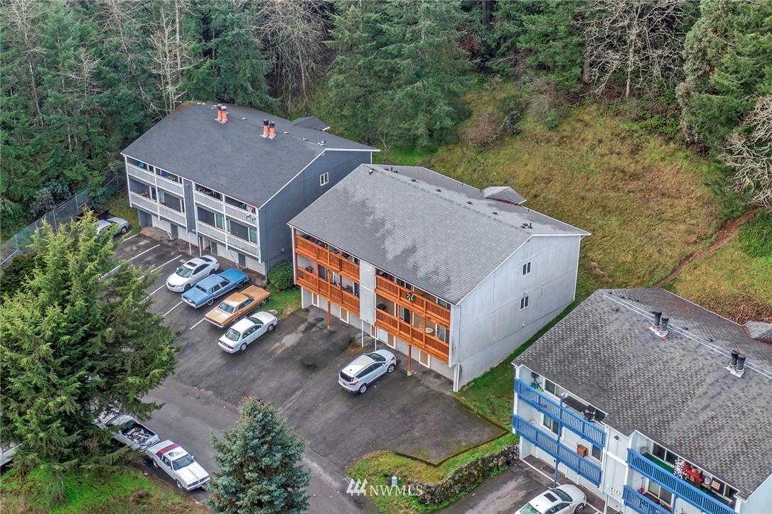 3941 Mason Loop Road Tacoma, WA 98409 - Photo 9 of 16 an aerial view of a house