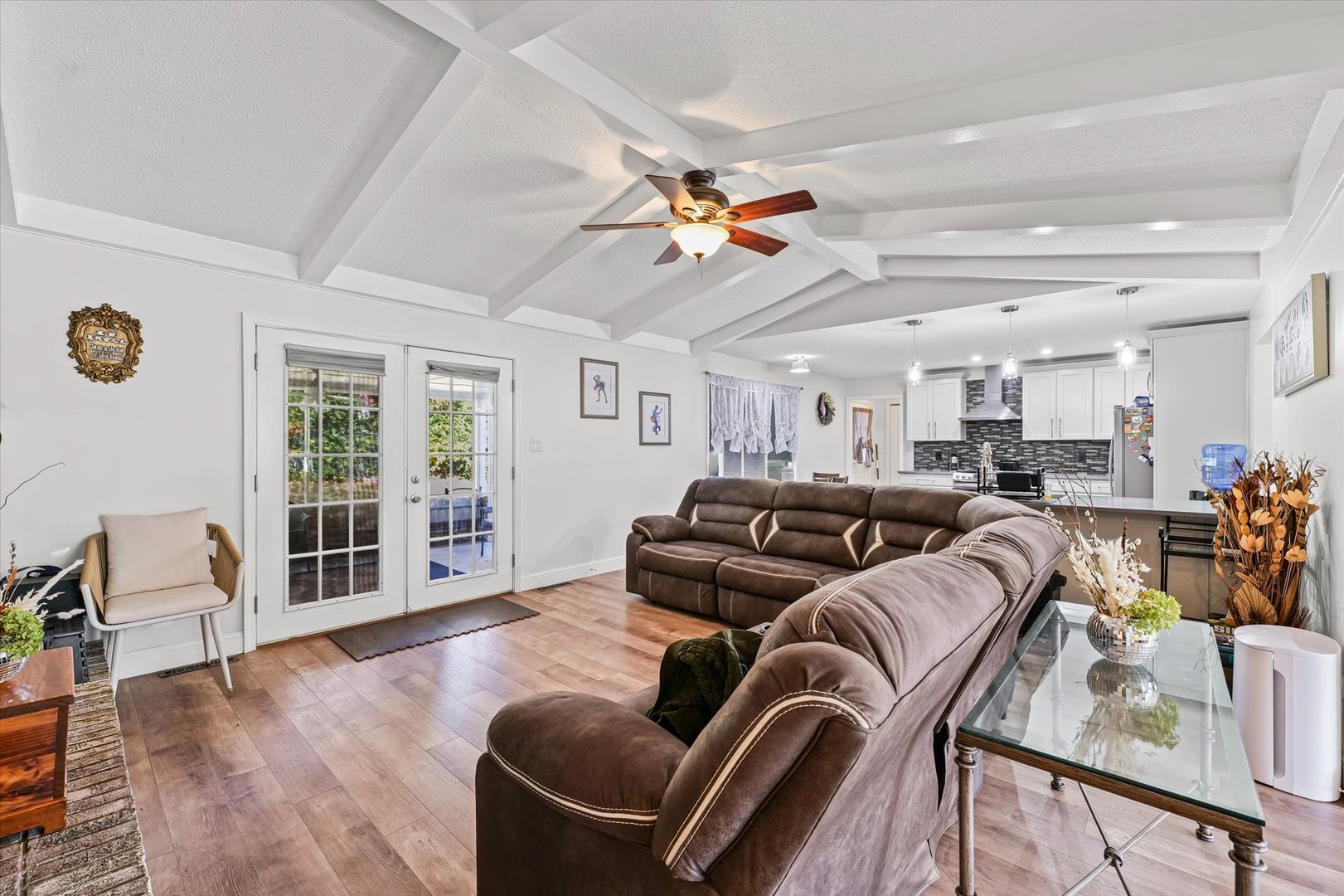 101 Thornhill Drive Danville, IL 61832 - Photo 12 of 42 a living room with furniture ceiling fan and a window