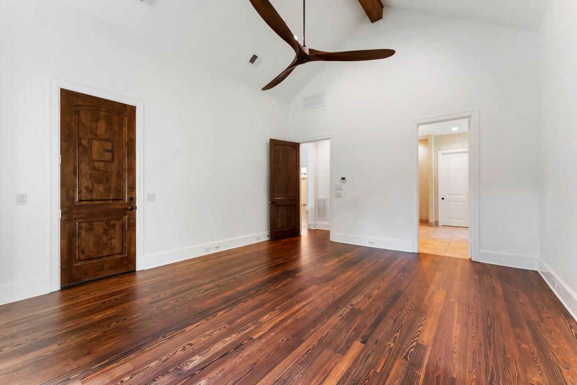 3810 Oreana Court Spring, TX 77386 - Photo 11 of 44 a view of an empty room with wooden floor and a window