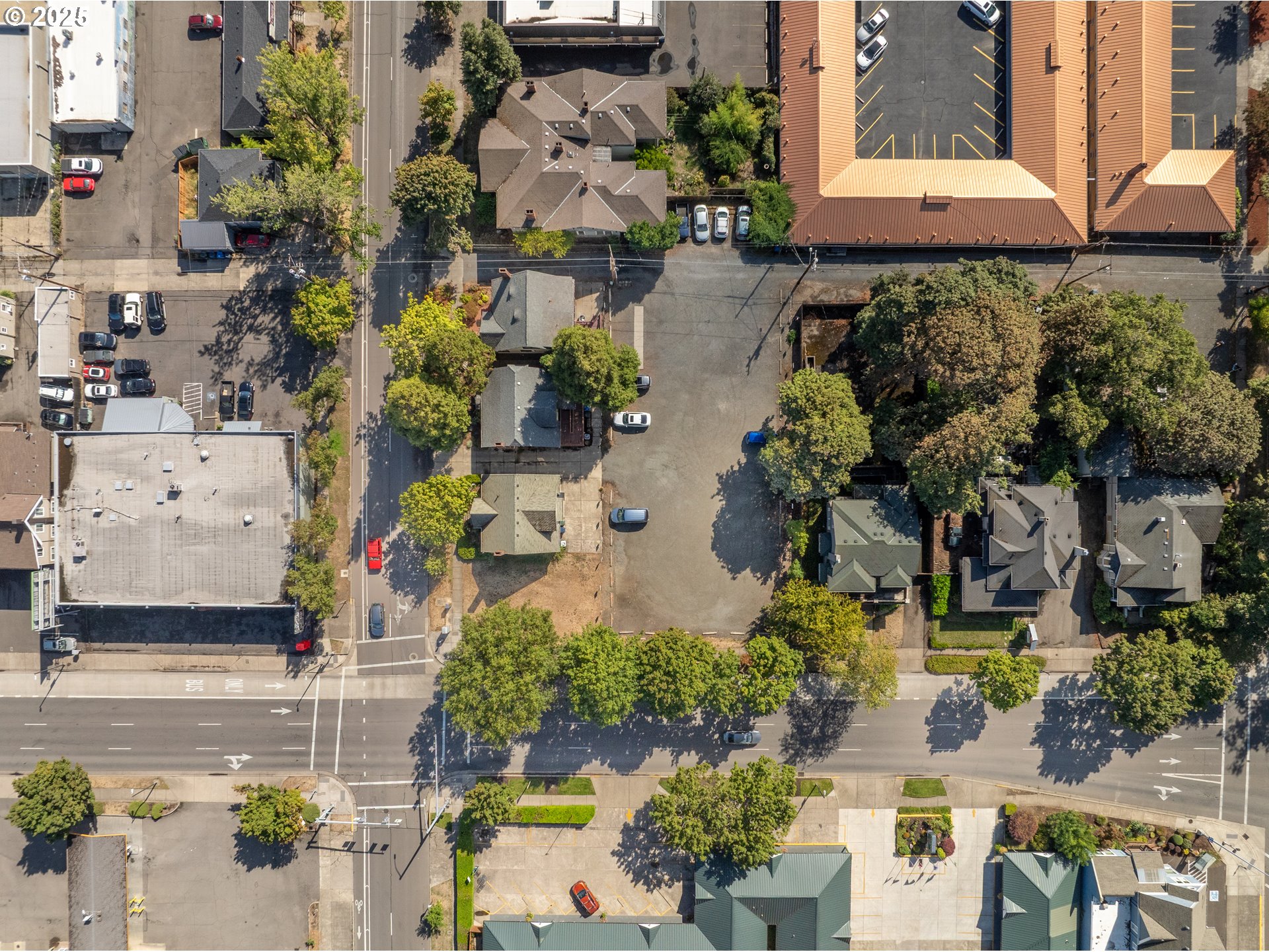 6th Street Junction City, OR 97448 - Photo 7 of 14 an aerial view of a house with a yard and sitting area