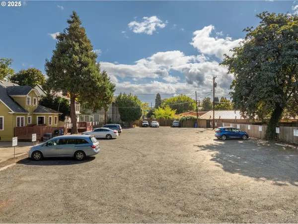 a view of a cars parked in front of a house