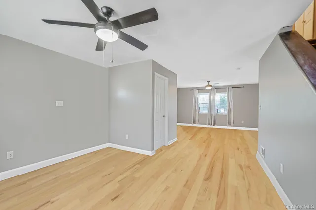 wooden floor in an empty room