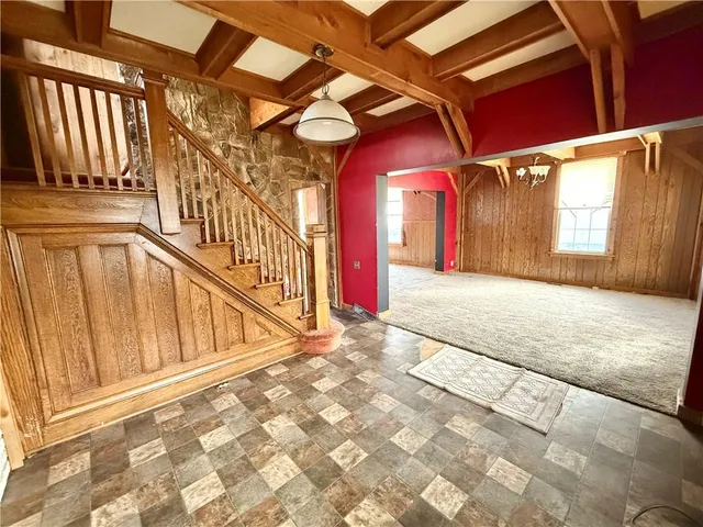 a view of an entryway