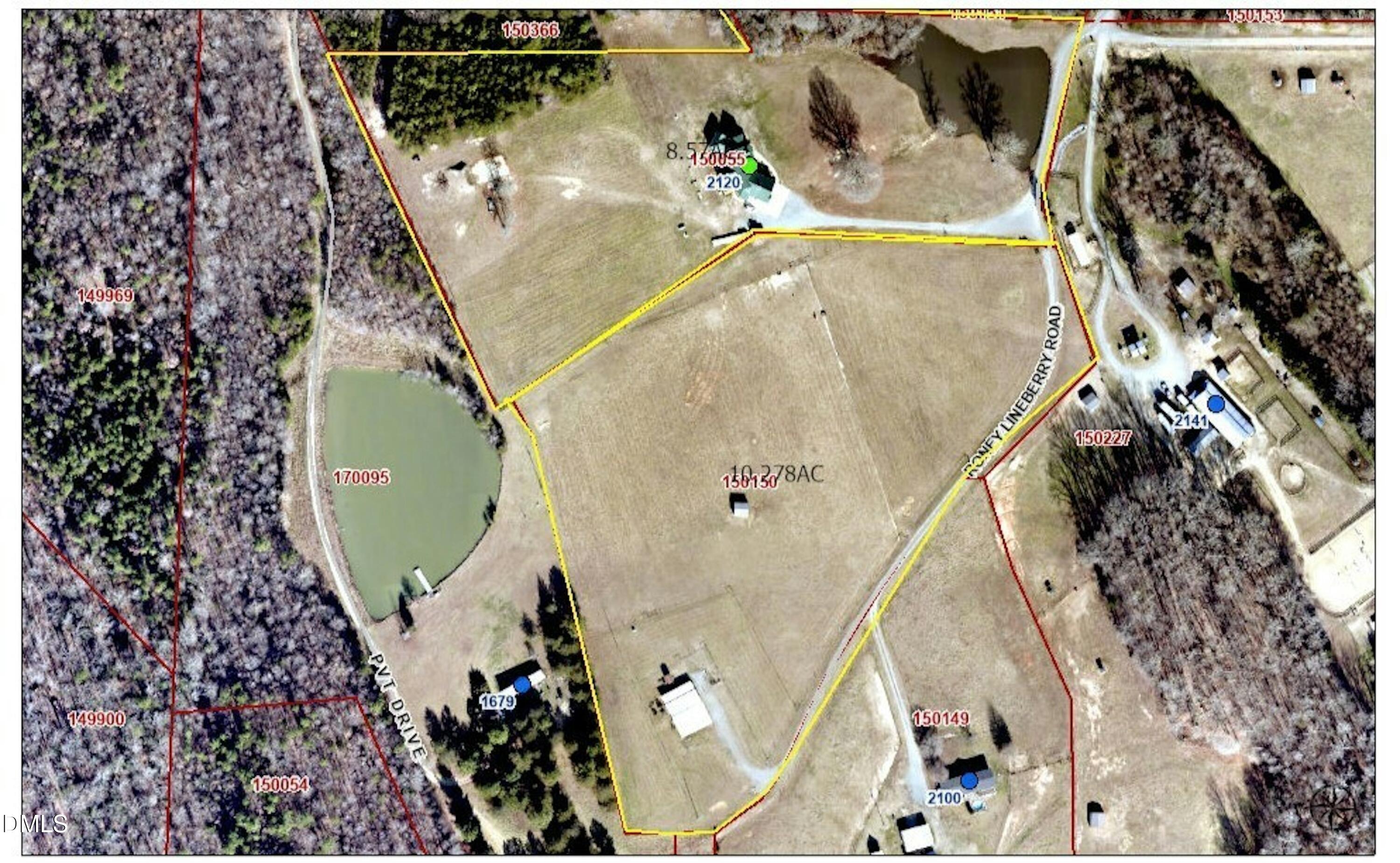 2120 Roney Lineberry Road Burlington, NC 27217 - Photo 67 of 67 074-492255-GIS - both tracts_14610831