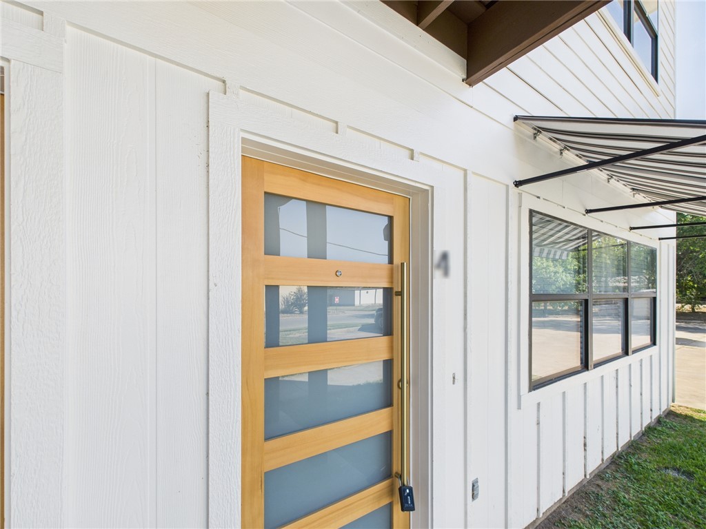 309 Mobile Avenue, Unit 4 Bryan, TX 77801 - Photo 2 of 12 a view of front door
