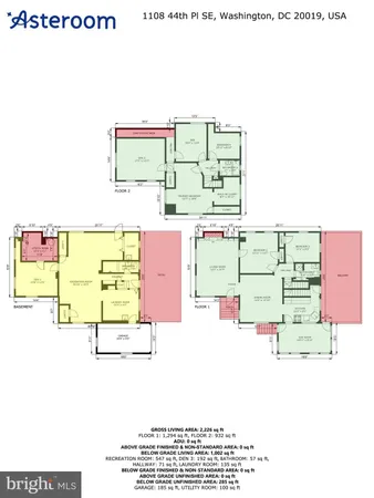 $655,000 | 1108 44th Place Southeast, Washington, DC 20019