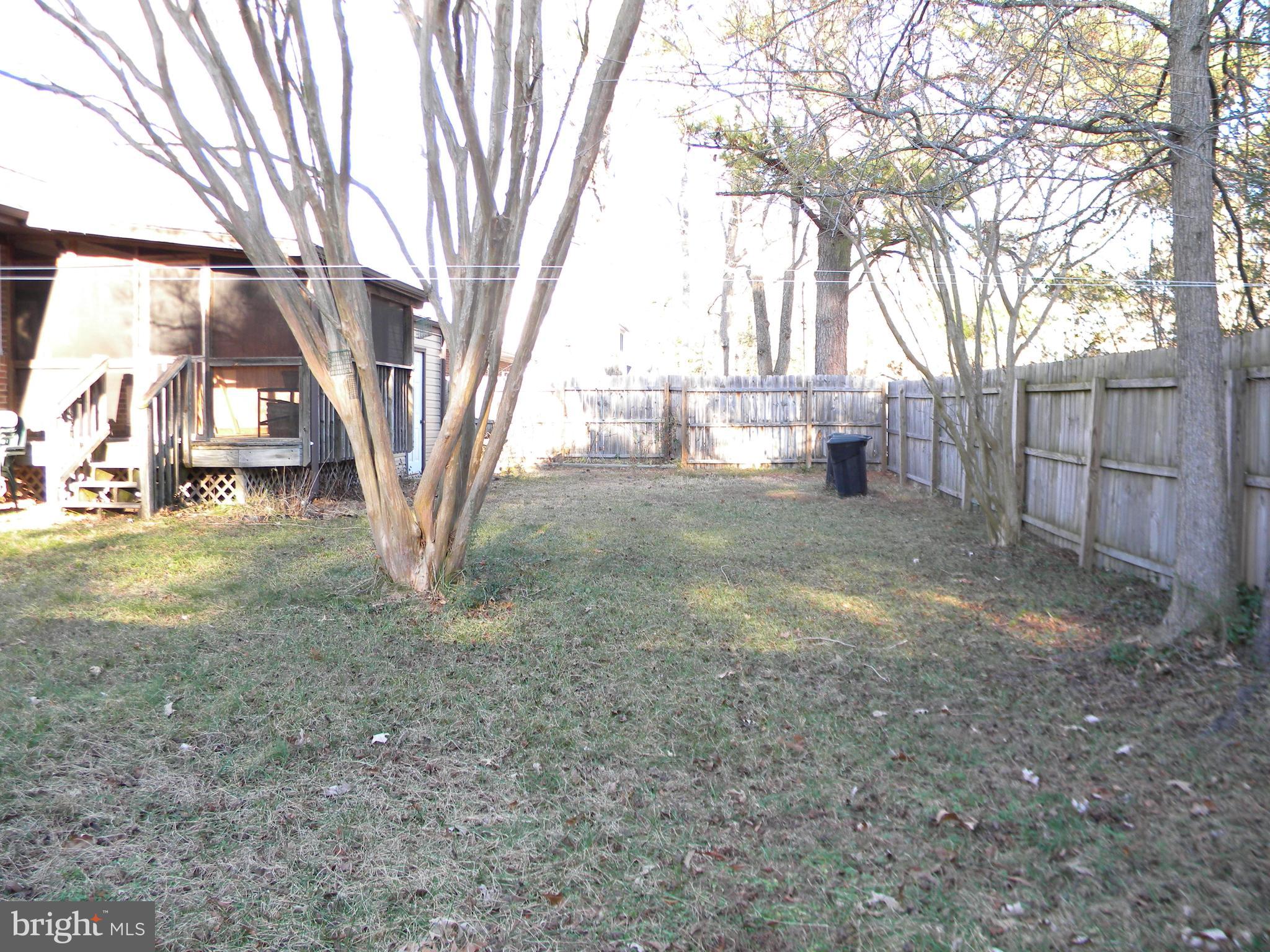128 11th Street Colonial Beach, VA 22443 - Photo 55 of 80 a view of a yard with large trees