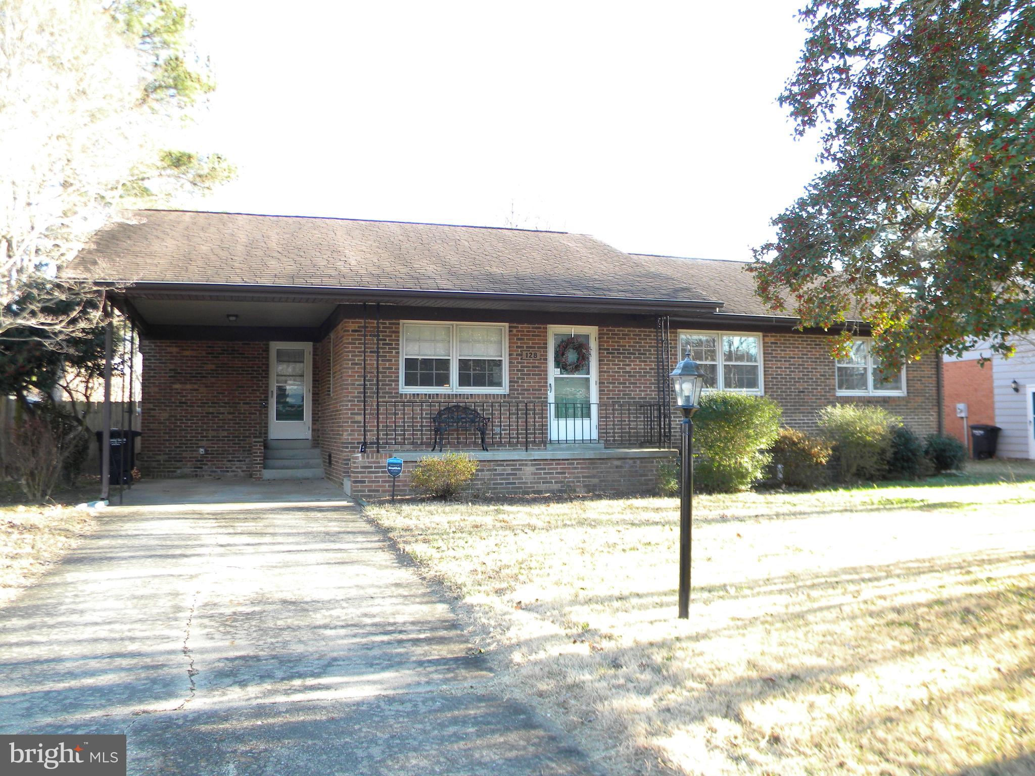 128 11th Street Colonial Beach, VA 22443 - Photo 60 of 80 a view of a house with snow on the road