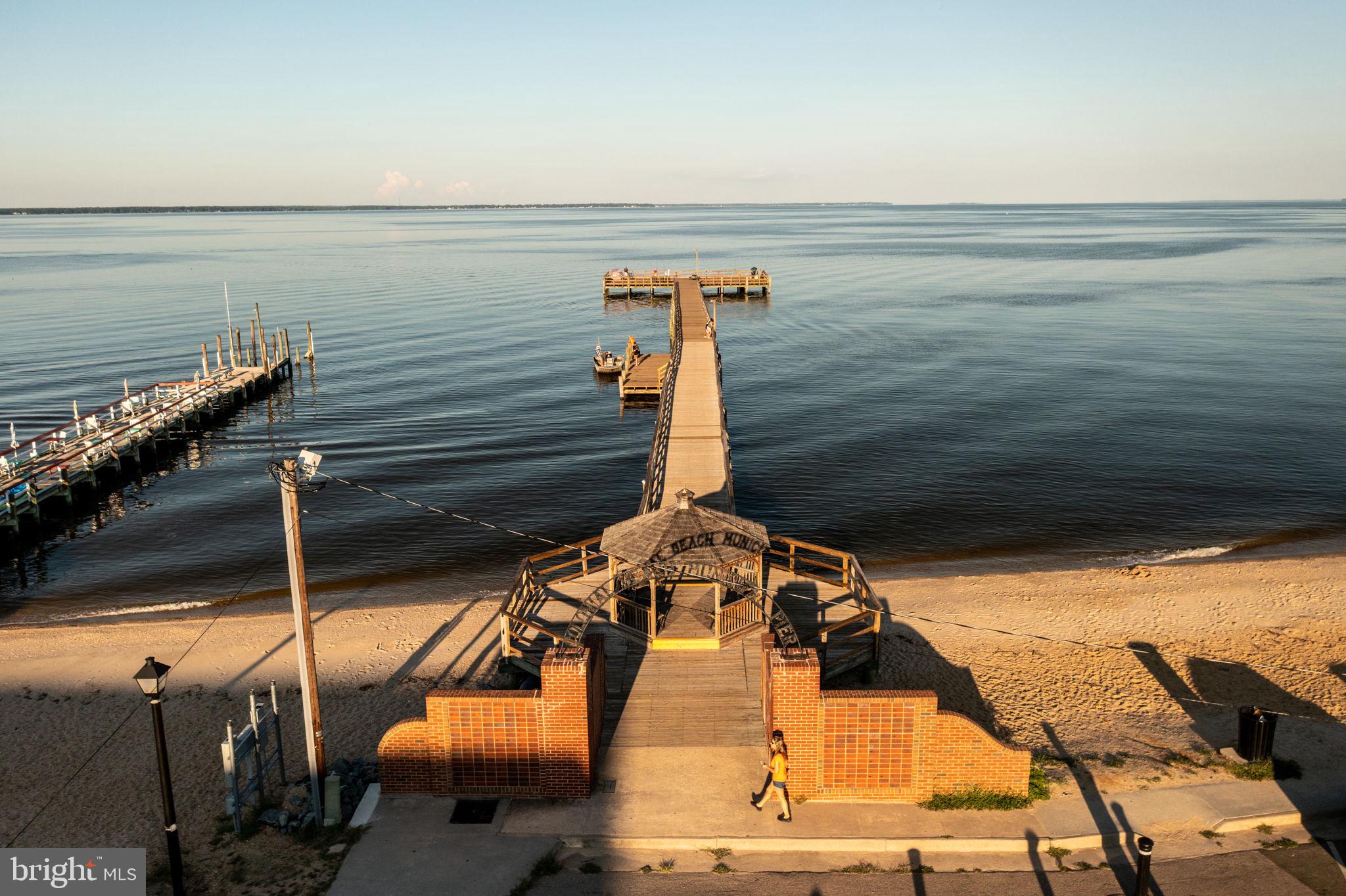 128 11th Street Colonial Beach, VA 22443 - Photo 68 of 80 a view of a ocean from a balcony