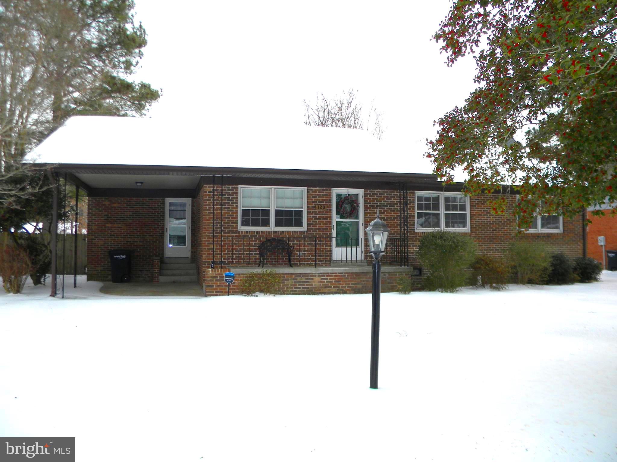 128 11th Street Colonial Beach, VA 22443 - Photo 79 of 80 So snowy and cozy!