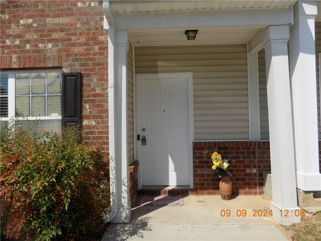 5509 Sable Way Atlanta, GA 30349 - Photo 2 of 37 a view of entryway front of house