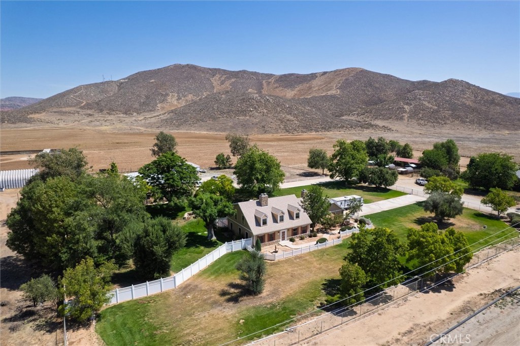 34150 Stowe Road Winchester, CA 92545 - Photo 78 of 80 a view of a patio with a mountain view
