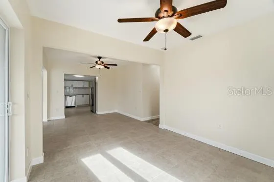a view of a house with a patio