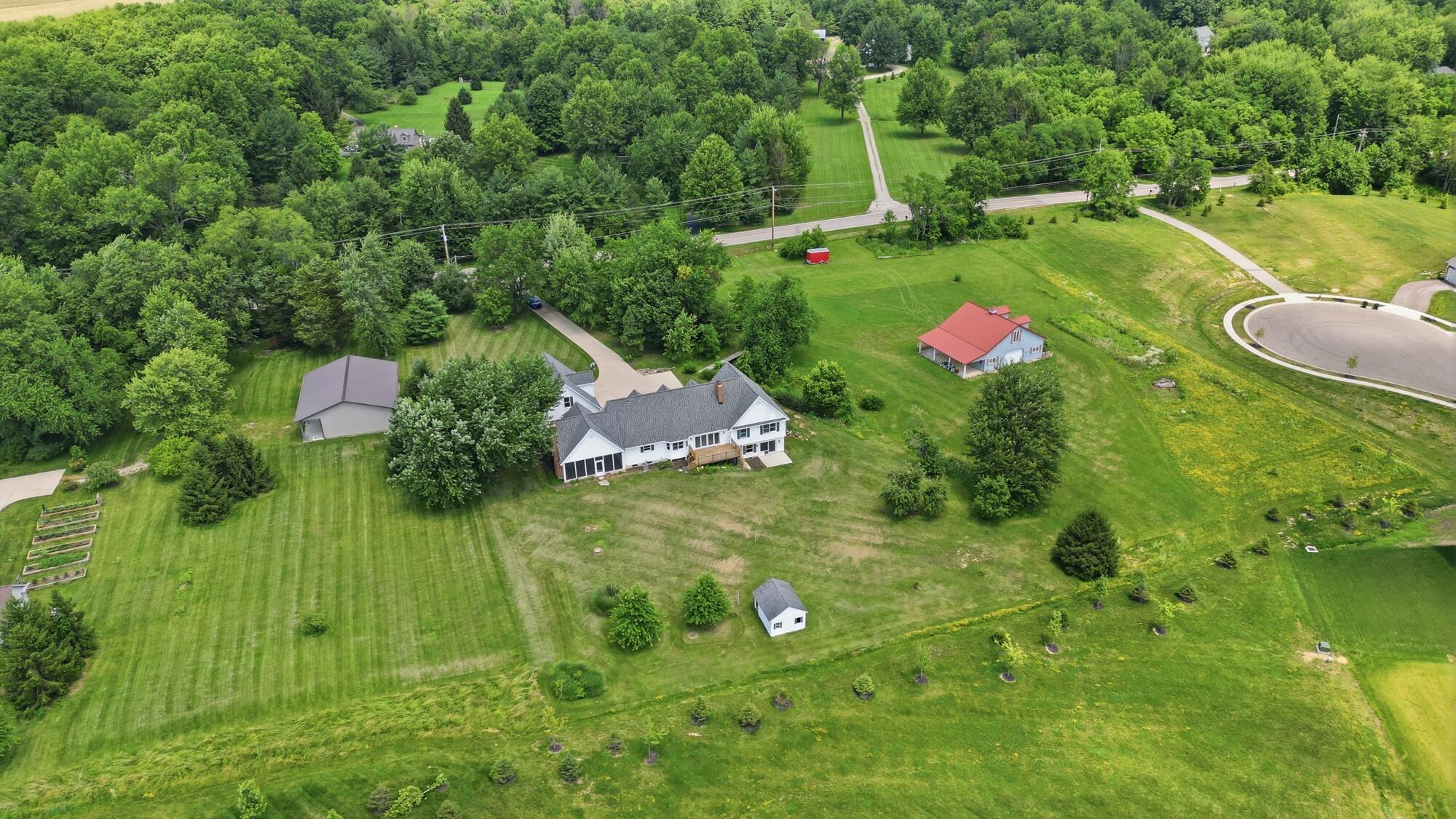9521 Brock Road Plain City, OH 43064 - Photo 63 of 70 Ariel View