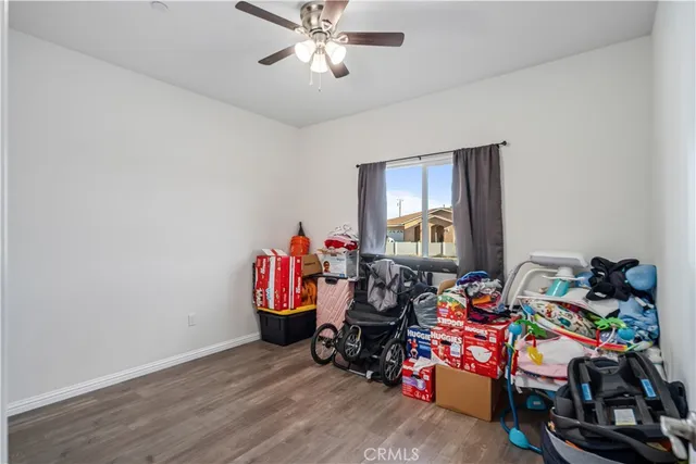 a view of a room with toys