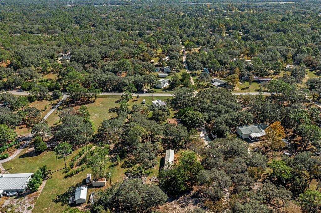 4939 West Foxhill Lane Homosassa, FL 34446 - Photo 35 of 37 a view of a forest with a houses