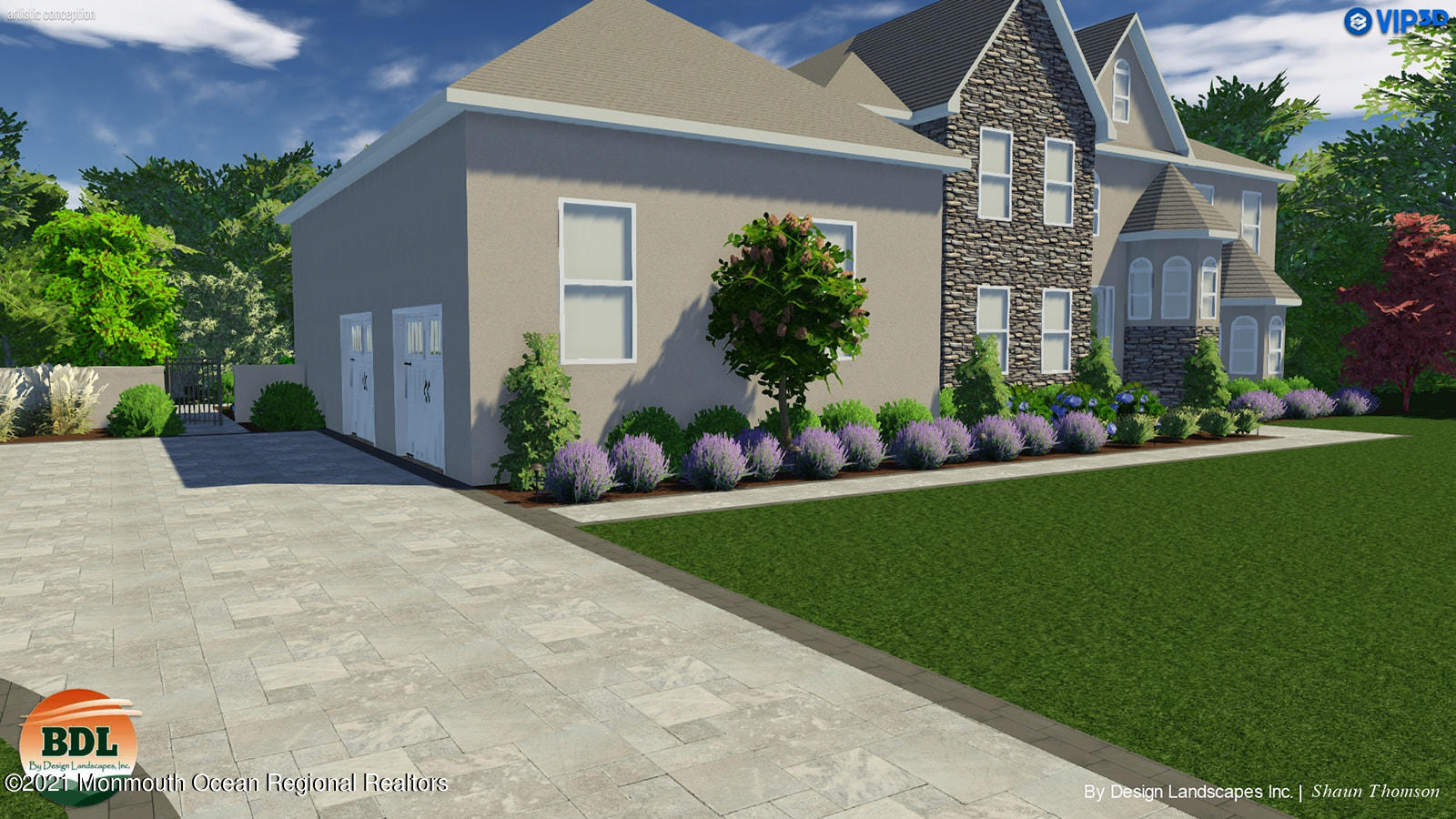 2104 Shadowbrook Drive Wall, NJ 07719 - Photo 58 of 84 a front view of a house with a yard