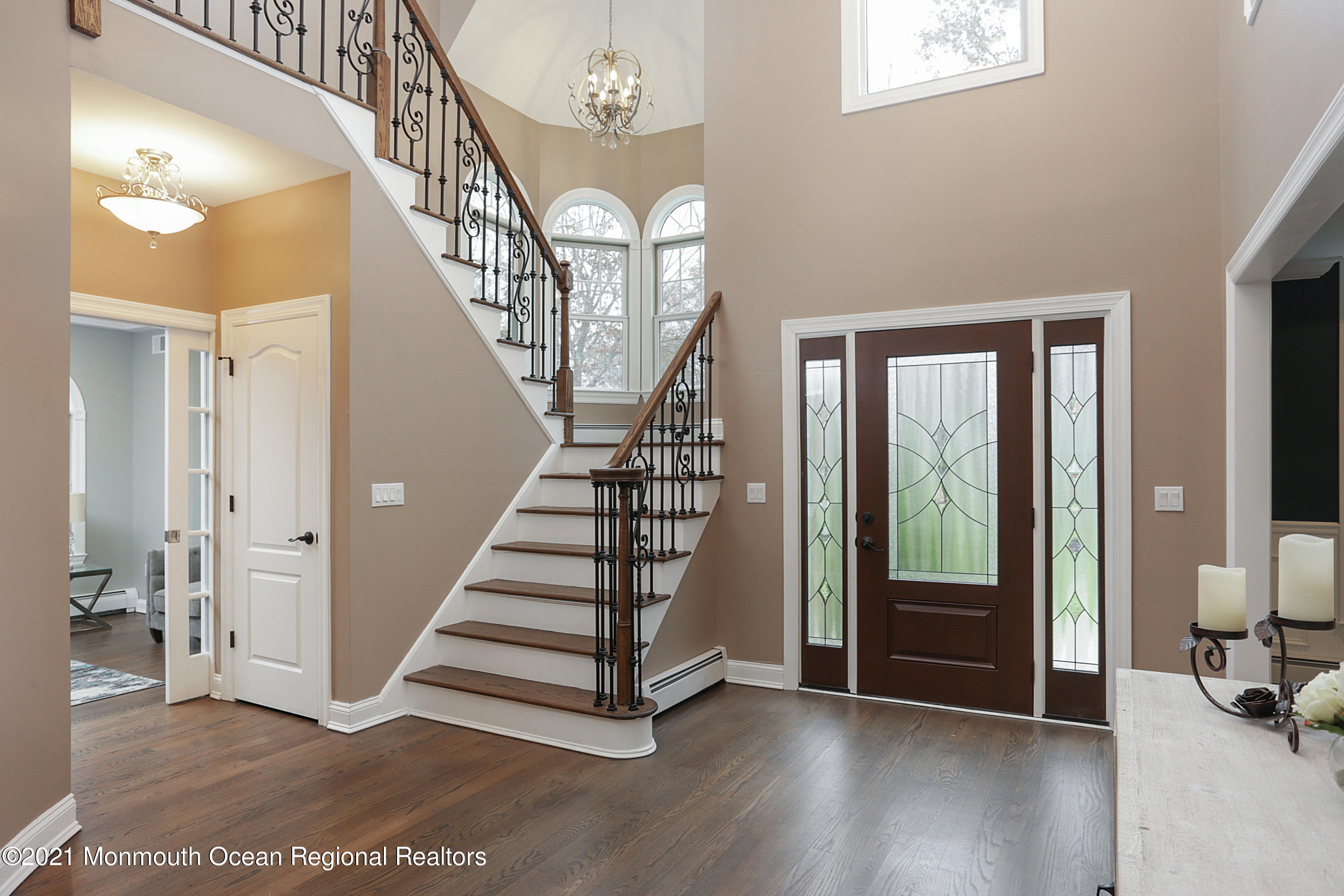 2104 Shadowbrook Drive Wall, NJ 07719 - Photo 7 of 84 a view of front door with hallway and wooden floor