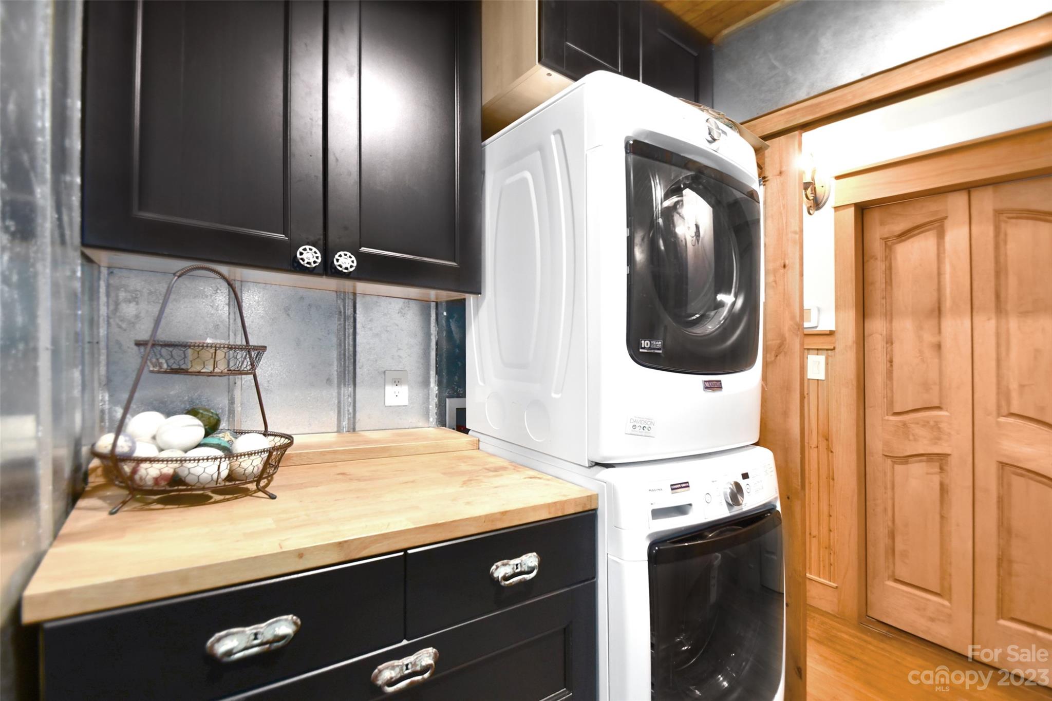 19201 Davidson-Concord Road Davidson, NC 28036 - Photo 20 of 47 a utility room with dryer and washer