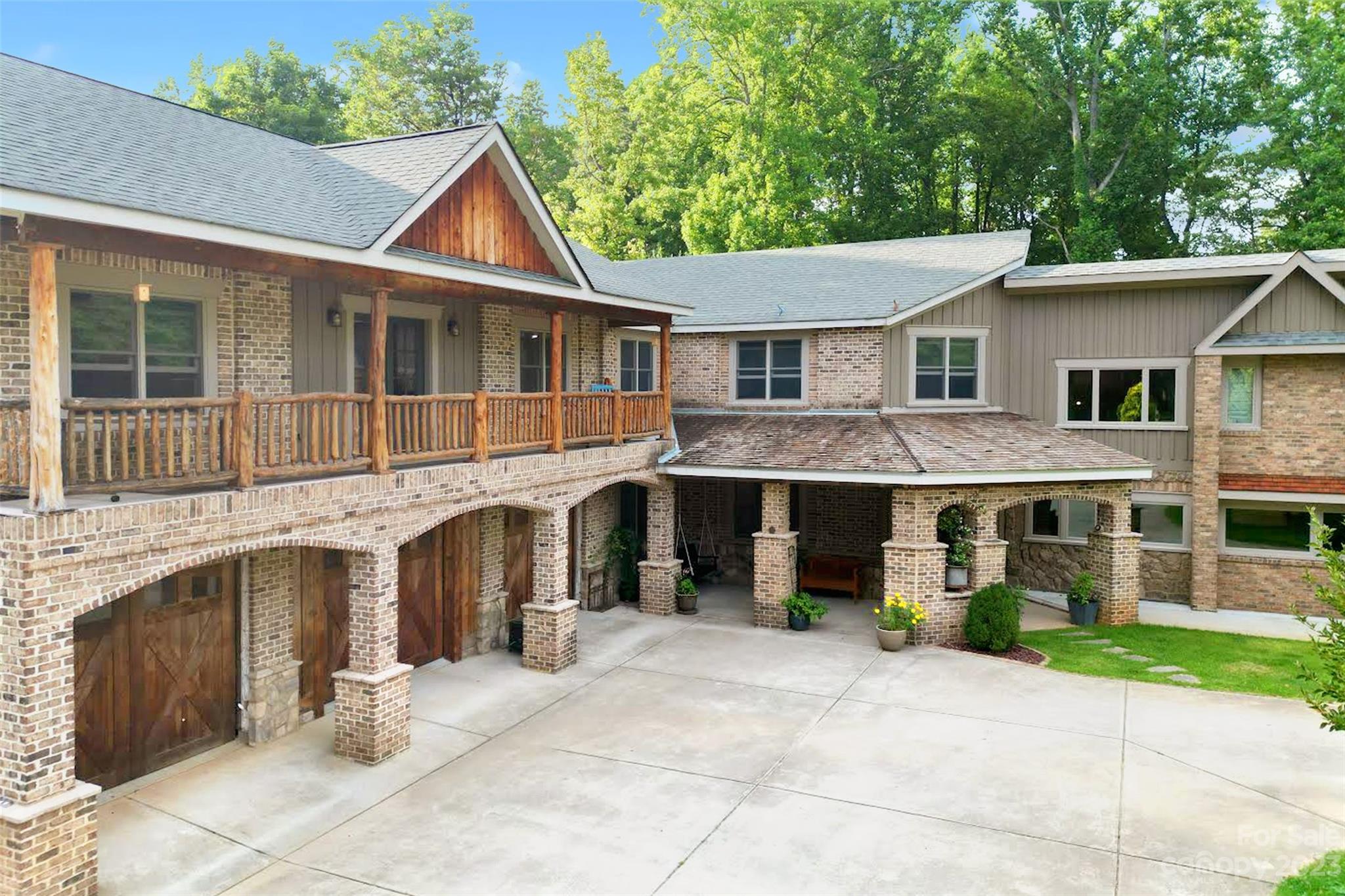19201 Davidson-Concord Road Davidson, NC 28036 - Photo 44 of 47 a front view of a house with a yard
