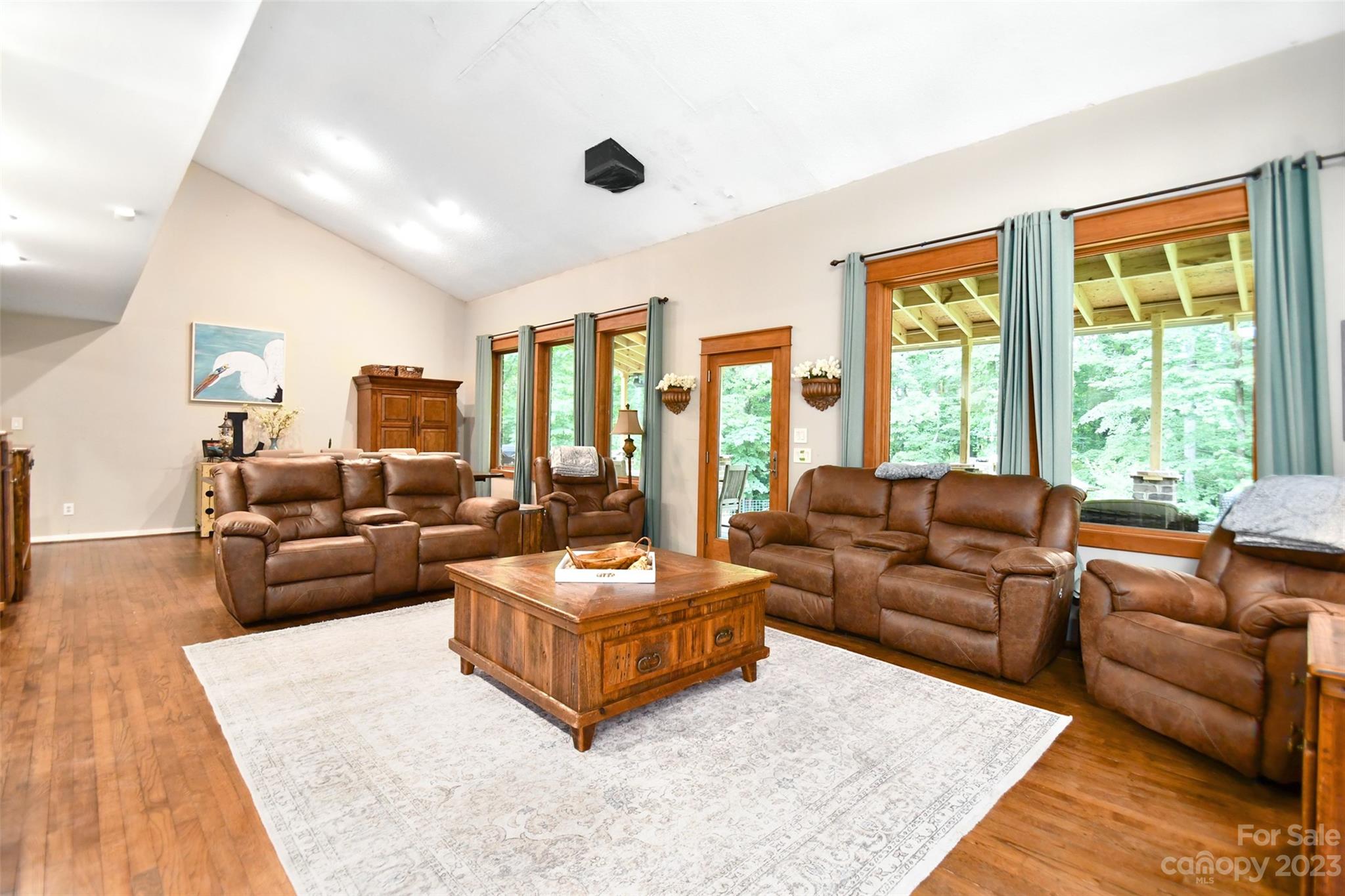 19201 Davidson-Concord Road Davidson, NC 28036 - Photo 6 of 47 a living room with furniture and a large window