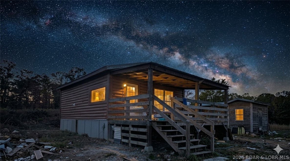 Night sky provided by AI