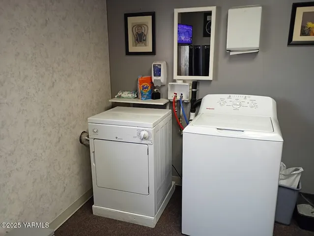 a view of outdoor space with seating space