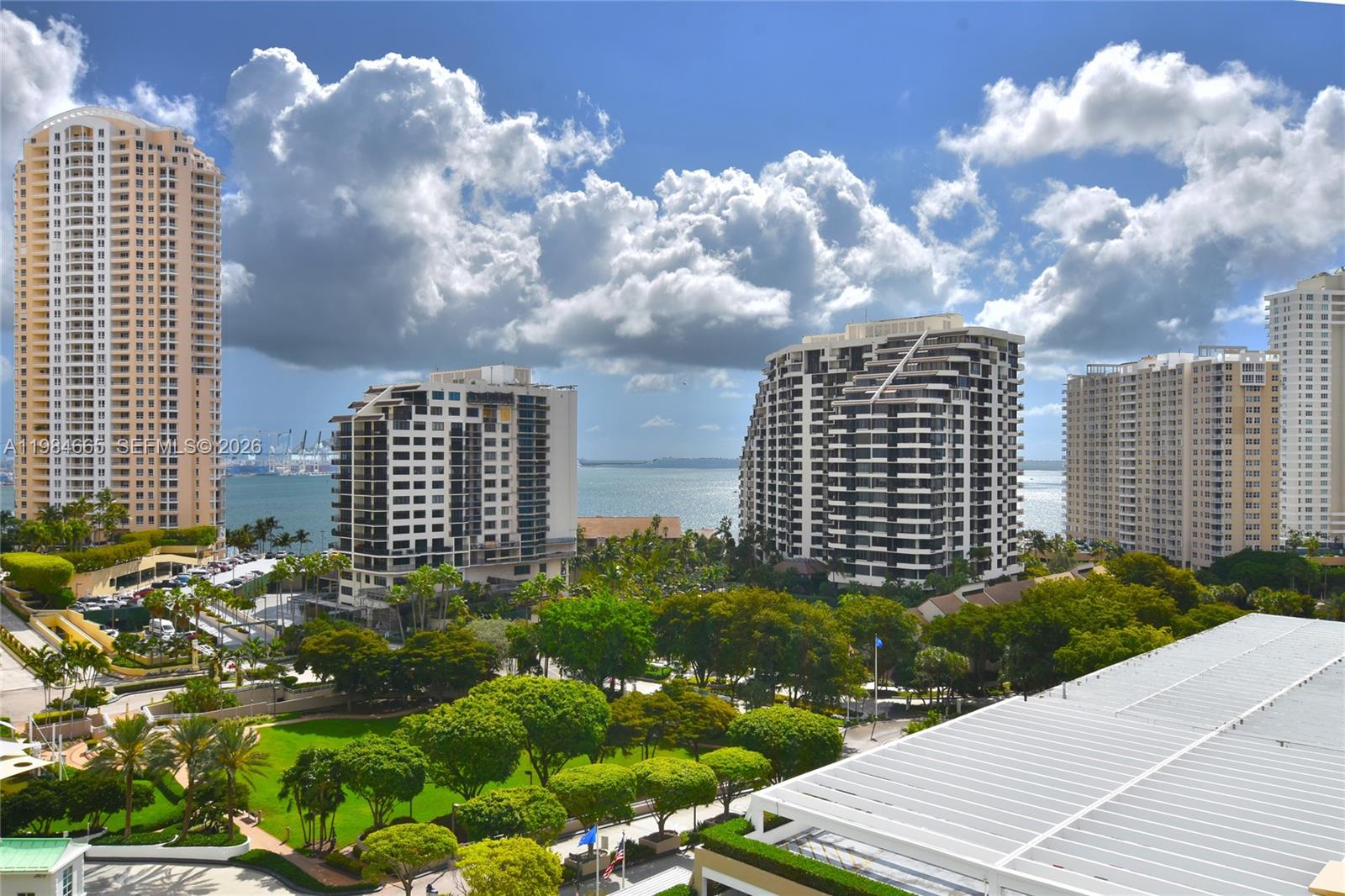 801 Brickell Key Boulevard, Unit 1209 Miami, FL 33131 - Photo 5 of 52 a view of a city