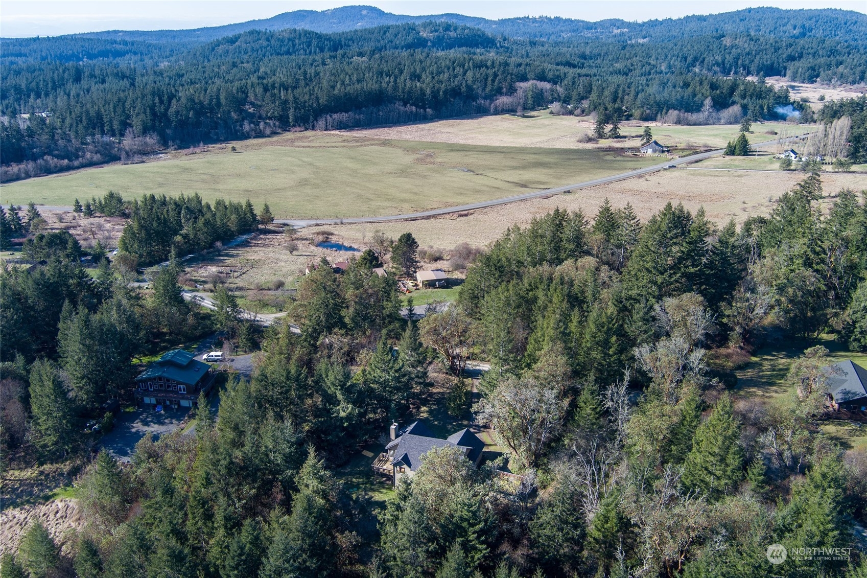 198 Ridgedale Road Friday Harbor, WA 98250 - Photo 22 of 39 a view of a backyard