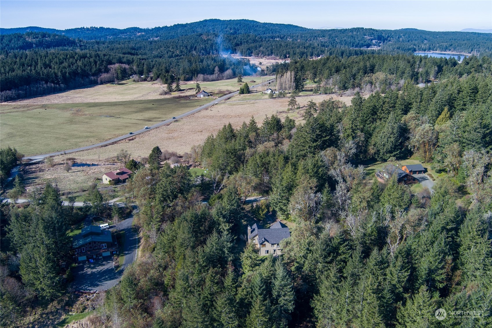 198 Ridgedale Road Friday Harbor, WA 98250 - Photo 39 of 39 a view of lake with mountain