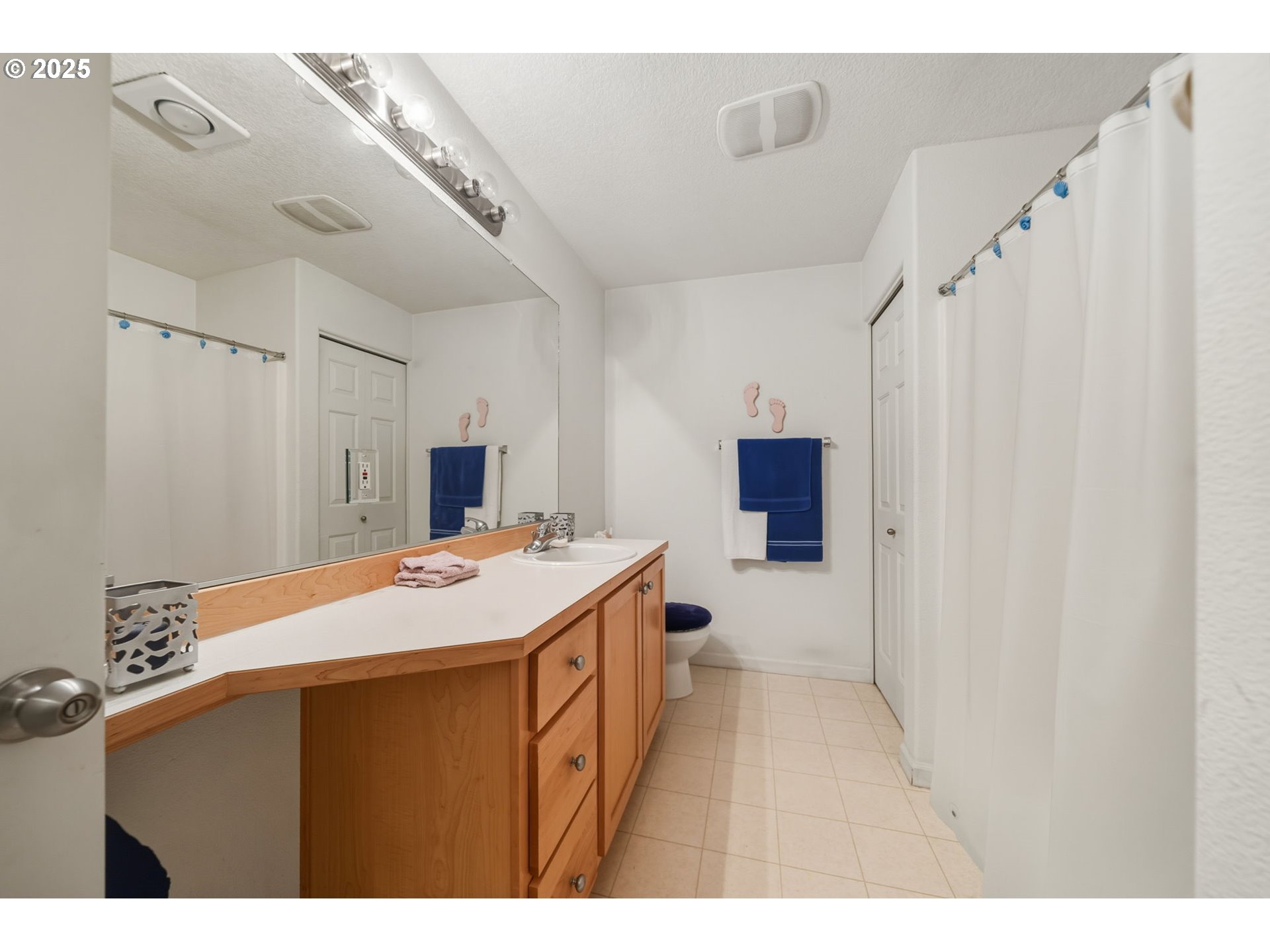 14615 Southwest Beard Road, Unit 101 Beaverton, OR 97007 - Photo 20 of 28 a bathroom with a sink mirror and a toilet