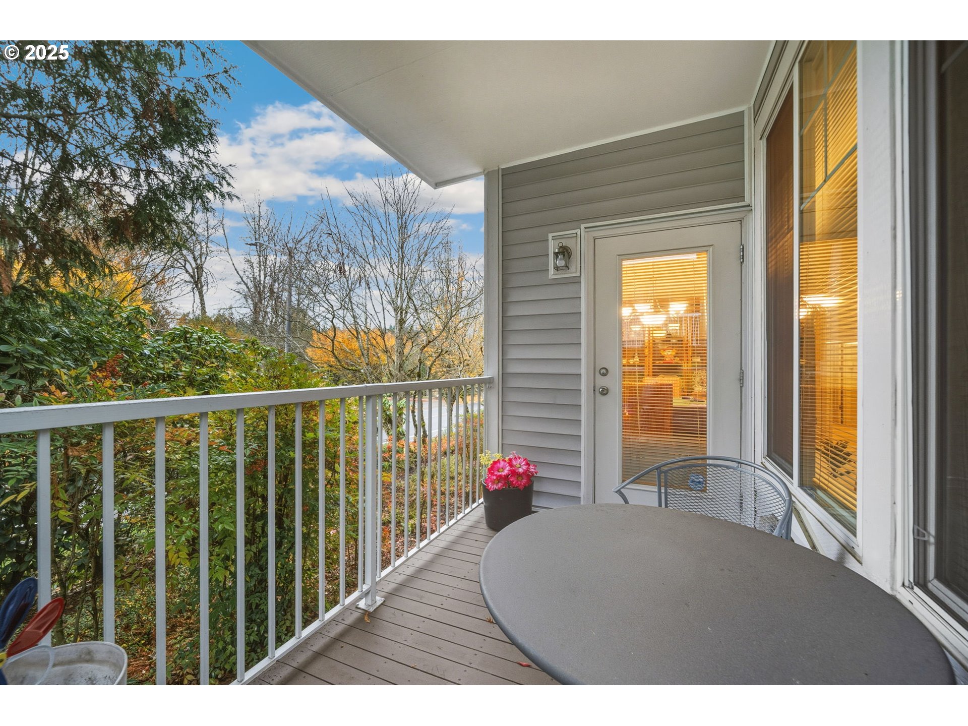 14615 Southwest Beard Road, Unit 101 Beaverton, OR 97007 - Photo 26 of 28 a view of balcony with wooden floor